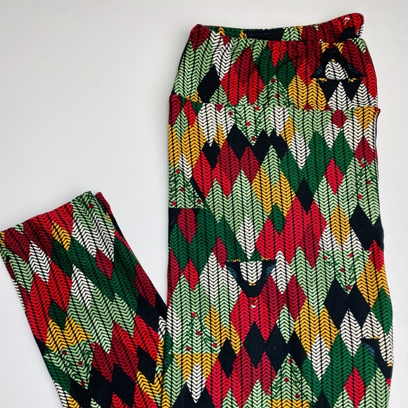 LuLaRoe TC2 Adult 18+ Holiday Leggings Penguins - Picture 2 of 8